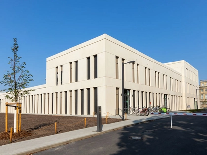 Herzstück des Campus Jahnallee fertiggestellt Herzstück des Campus Jahnallee fertiggestellt