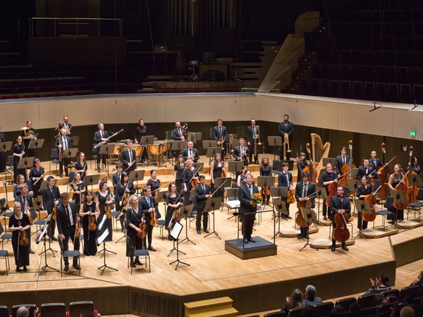 Das Hochschulsinfonieorchester der HMT Leipzig im Gewandhaus, Foto: Gert Mothes
