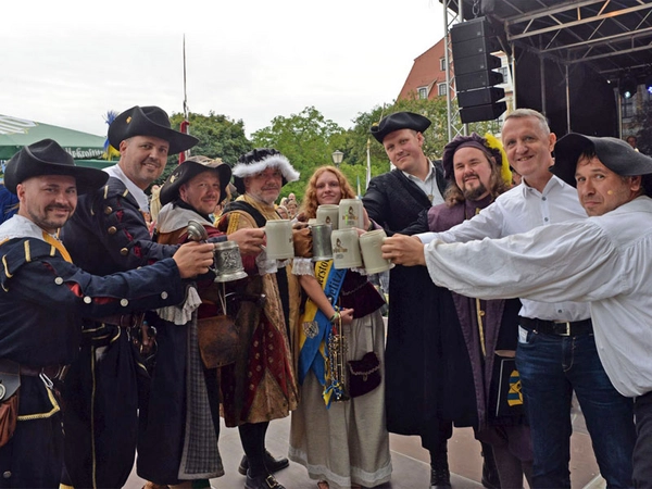 Stadtfest Delitzsch: Fassbieranstich, Foto: Christian Maurer
