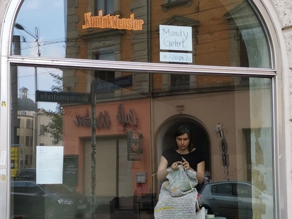 D21 Kunstraum Leipzig: Aktion "Kontaktfenster" gestartet