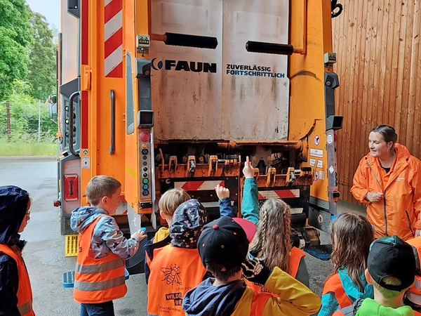 Feriencamp der Stadtreinigung Leipzig, Foto: Stadtreinigung Leipzig