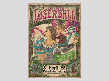 Nach 100 Jahren: „Loge zum blauen Krokodil" belebt legendären Leipziger „Logenball“