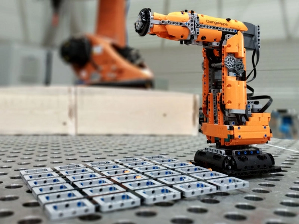  Roboter in der Architektur: Erleben Sie live, wie Industrieroboter die Architektur revolutionieren können, Foto: FLEX / HTWK Leipzig