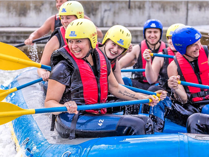 Kanupark Markkleeberg mit neuem Angebot: EASY-Rafting