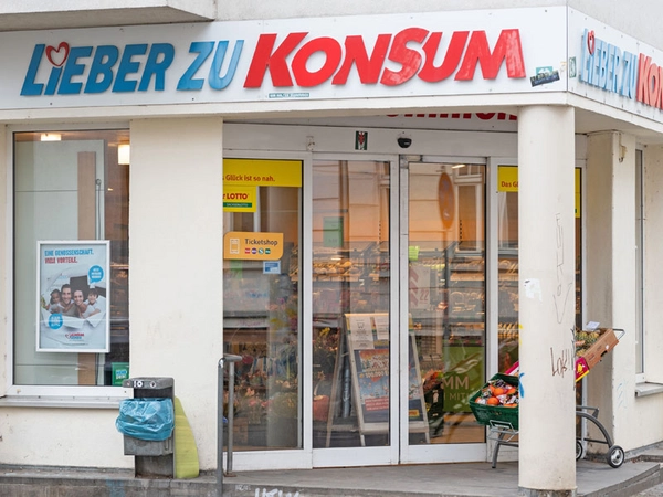 Filiale in der Demmeringstraße in Lindenau, Foto: Konsum Leipzig
