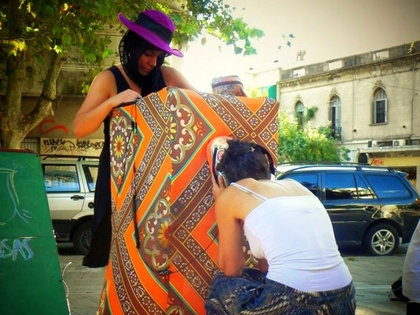 Internationales Miniminiaturtheaterkasten-Straßenfestival auf der Hähnelstraße und im Westflügel