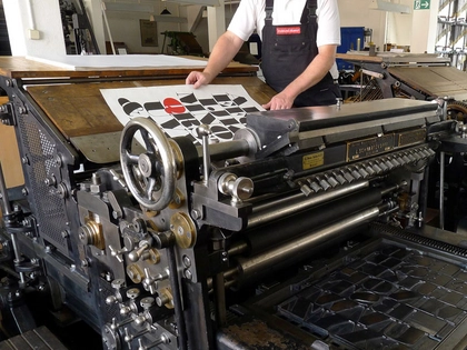Museum für Druckkunst Leipzig erstmals mit Messestand auf der "Haus-Garten-Freizeit" vertreten
