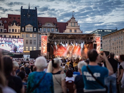 Bachfest Leipzig 2023: BachStage auf dem Leipziger Markt und Chillout in den Komponisten-Häusern