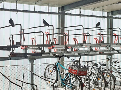 Was wird aus dem geplanten Fahrradparkhaus am Leipziger Hauptbahnhof?