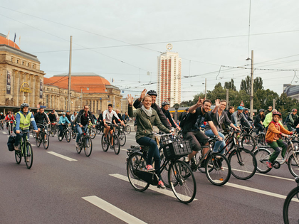 Stadtradeln 2019: Auftakt bildet Leipziger Radnacht im Clara-Zetkin-Park