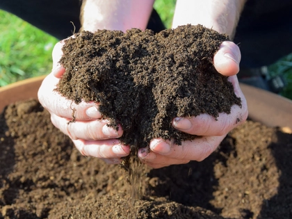 Leipzigerinnen und Leipziger können sich wieder kostenlosen Kompost am Entsorgungsstandort Cröbern abholen