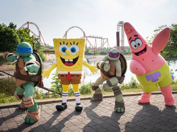 SpongeBob, Patrick und die Ninja Turtles, Foto: BELANTIS
