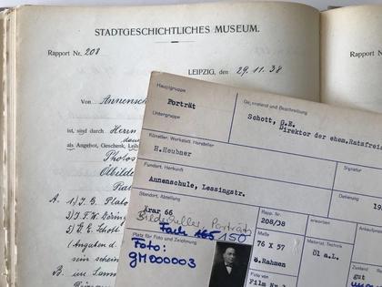 Programm der Leipziger Museen, Archive und Bibliotheken zum »Tag der Provenienzforschung«