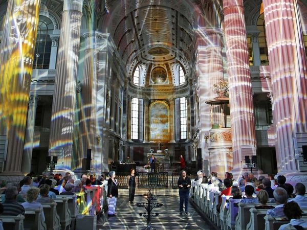 Nikolaikirche: Eröffnung Lichtraum 1, Foto: Andreas Schmidt