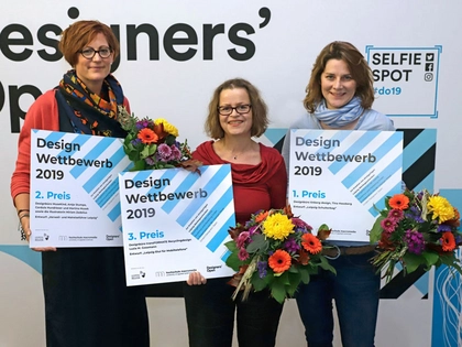 Gewinner des Design-Wettbewerbs 2019 zur Kreation von einzigartigen Leipzig-Werbegeschenken prämiert