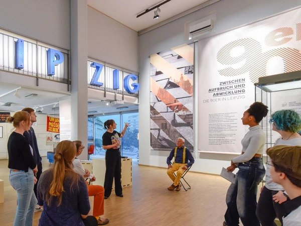 Ausstellung: Zwischen Aufbruch und Abwicklung. Die 90er in Leipzig, Foto: Markus Scholz