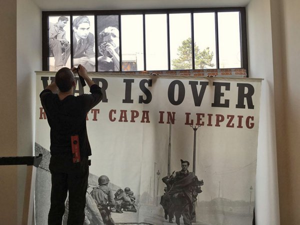 Ausstellung „War is over“ im Capa-Haus Leipzig, Foto: Stadtgeschichtliches Museum Leipzig
