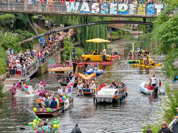 Leipziger Wasserfest, Foto: Lutz Zimmermann