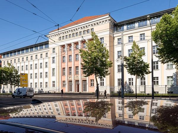 Lipsius-Bau der HTWK Leipzig an der Karl-Liebknecht-Straße, Foto: Tom Schulze / HTWK Leipzig