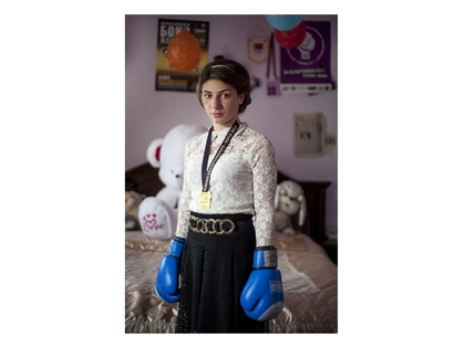 Eröffnung der Ausstellung DISRUPTIVE LENS von Vigen Galstyan im Foyer der Schaubühne Lindenfels