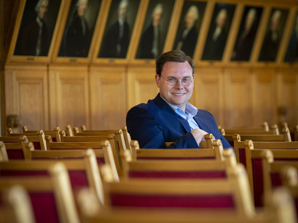 Vorsitzender der Hieronymus-Lotter-Gesellschaft: Eric Buchmann, Foto: Hieronymus-Lotter-Gesellschaft Leipzig