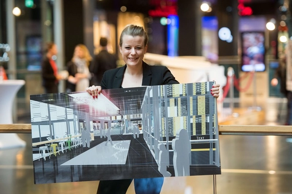 Neue Projekte - neue Centermanagerin, Andrea Eggers, in den Höfen am Brühl.