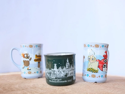 Kindertasse Leipziger Weihnachtsmarkt 2022: 60 Jahre Pittiplatsch