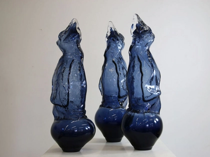 Meisterschüler-Präsentation des Glaskünstlers Carl Bens im Grassimuseum