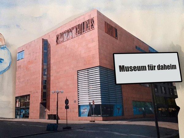 MUSEUM FÜR DAHEIM, Grafik: Eva Lusch