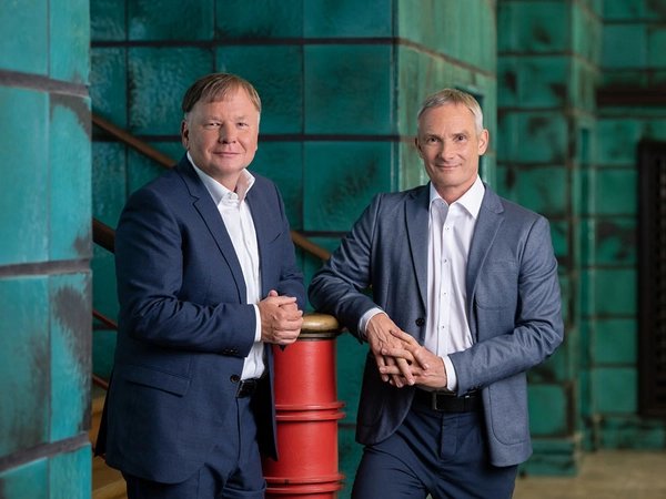 Vorstände: Dirk Thärichen und Michael Faupel, Foto: Eric Kemnitz