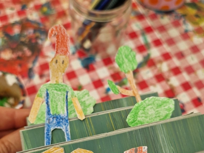 Familiennachmittag im Ideengarten des Zeitgeschichtlichen Forums Leipzig