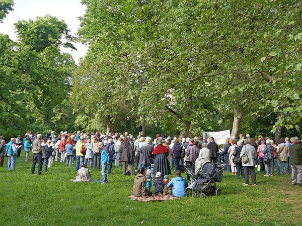 Bürgersingen im Johannapark, Foto: Stiftung Bürger für Leipzig