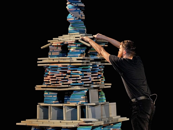 Oliver Zahn: Lob des Vergessens, Foto: Schaubühne Lindenfels
