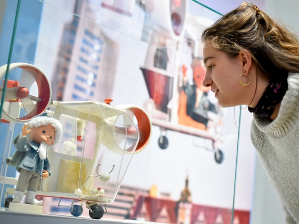Ausstellungsimpression Unser Sandmännchen in Leipzig, Foto: Markus Scholz