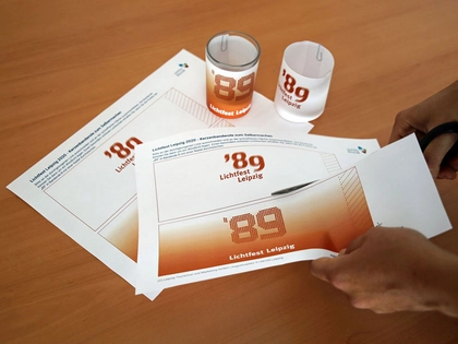 Lichtfest Leipzig 2020: Zu Hause dabei sein