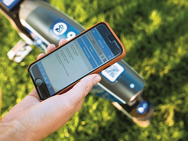 Mit der Leipzig Mobil-App ganz bequem Fahrräder von nextbike ausleihen, Foto: Leipziger Gruppe