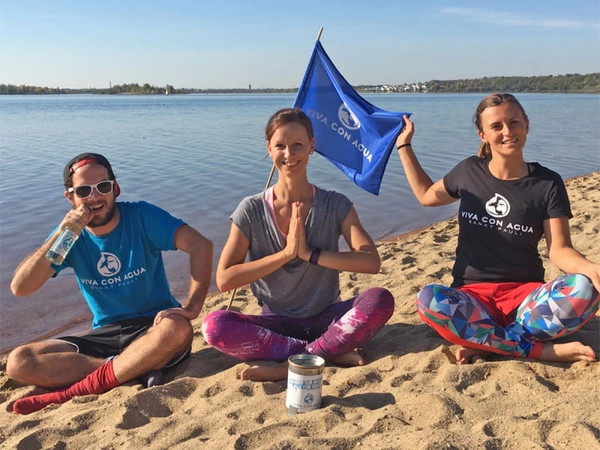 Viva con Yoga - Yoga am Markkleeberger See 2019, Foto: Nelly Flieger