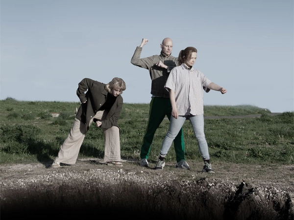Acid - The Last Word: Tanztheaterstück von Charles A. Washington mit der Company, Foto: Nora Frohmann)