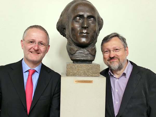 Prof. Robert Ehrlich und Prof. Martin Kürschner