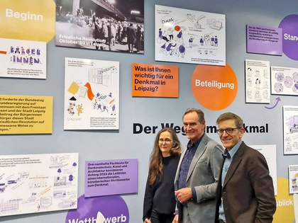 Künstlerischer Wettbewerb für Freiheits- und Einheitsdenkmal in Leipzig