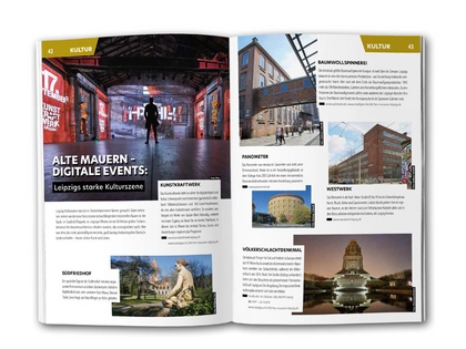 Leipzig und Region: Der neue City Guide 2024/25 liefert wieder viele Tipps