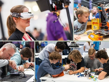 Robotik-Workshops für Kinder auf der modell-hobby-spiel