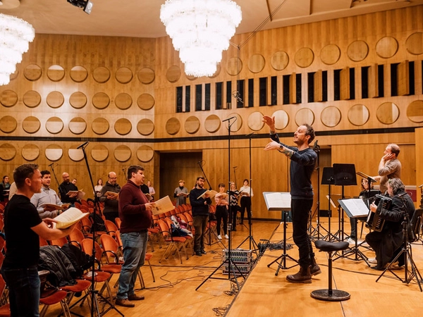 Einspielung des Werks mit dem Vocalconsort Leipzig (Coviello Classics 2017), Foto: Konrad Stöhr