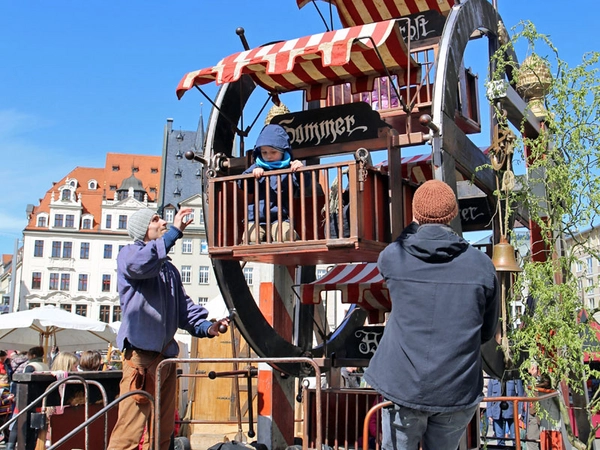 Ostermarkt mit Historischer Ostermesse in Leipzig, Foto: Andreas Schmidt