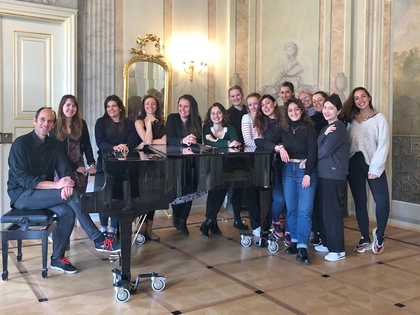 Abschlusskonzert des internationalen Opernseminars im Gohliser Schlösschen in Leipzig