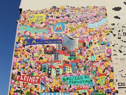 Gerettet, bewahrt, präsentiert: Das Wandgemälde von Michael Fischer-Art als neues Highlight im Leipziger Hauptbahnhof