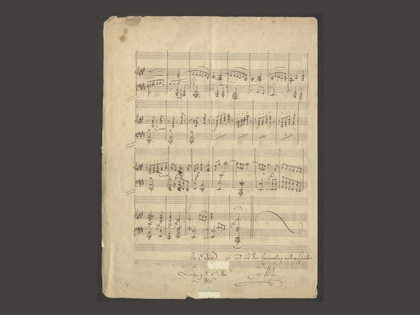 Bach-Archiv Leipzig erwirbt Mendelssohn-Handschrift