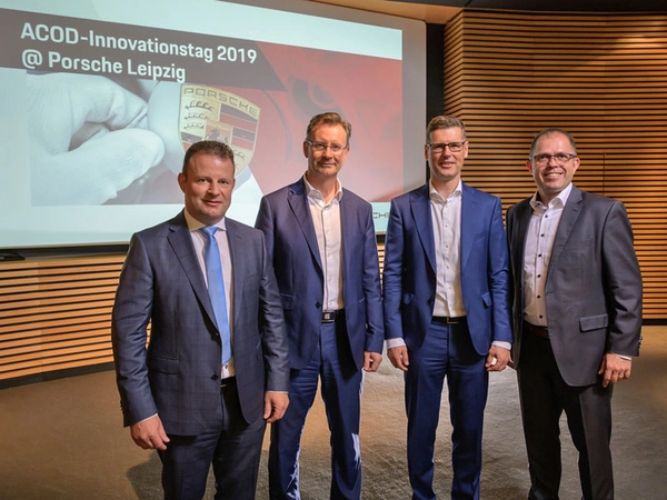 Eröffnung des Innovationstages im Porsche Werk Leipzig, Foto: Porsche AG