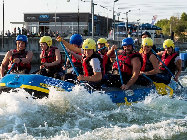 Rafting, Foto: Kanupark Markkleeberg