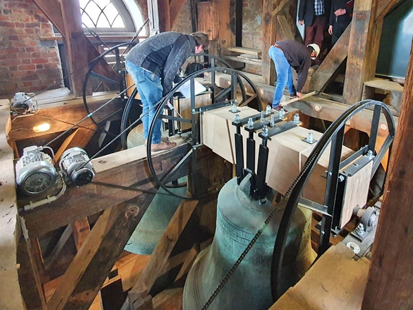 Abnahme des ersten Bauabschnittes, Foto: Thomaskirche - Bach e.V.